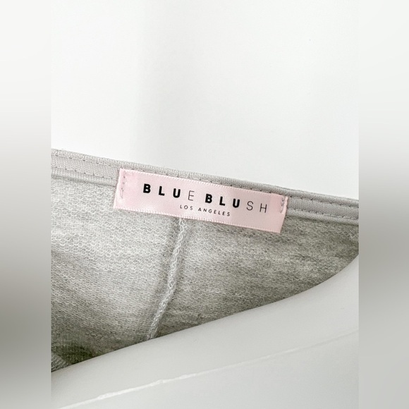 Gray Blue Blush Tunic Sweater - Picture 2 of 3